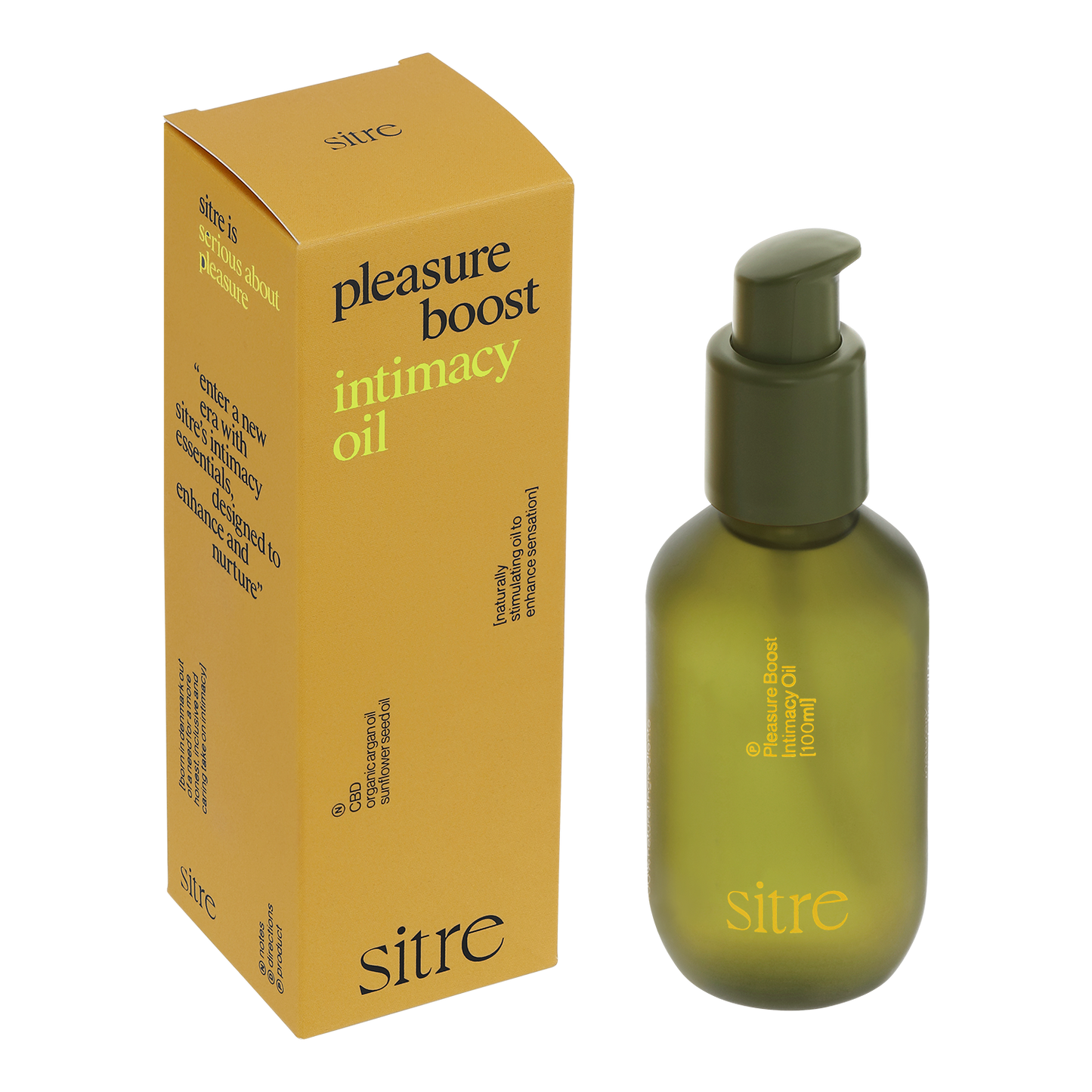 Sitre | Pleasure boost - intimitetsolie