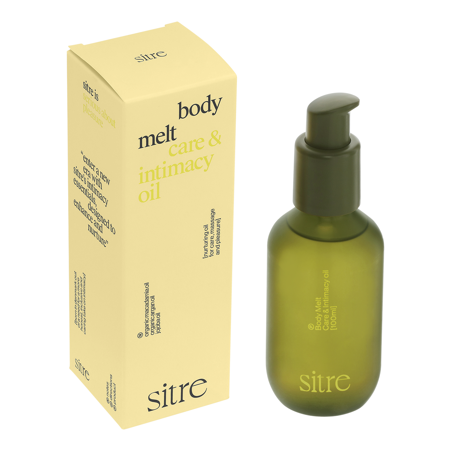 Sitre | Body melt - care & intimacy oil