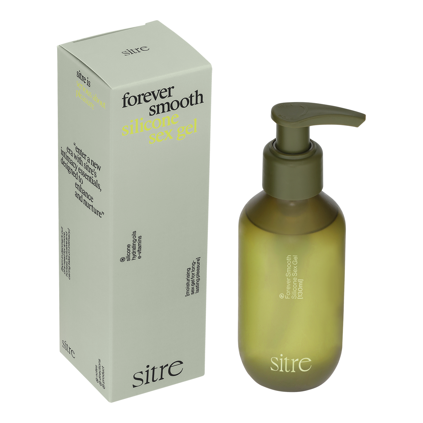 Sitre | Silikonebaseret glidecreme med E-vitamin & olivenolie
