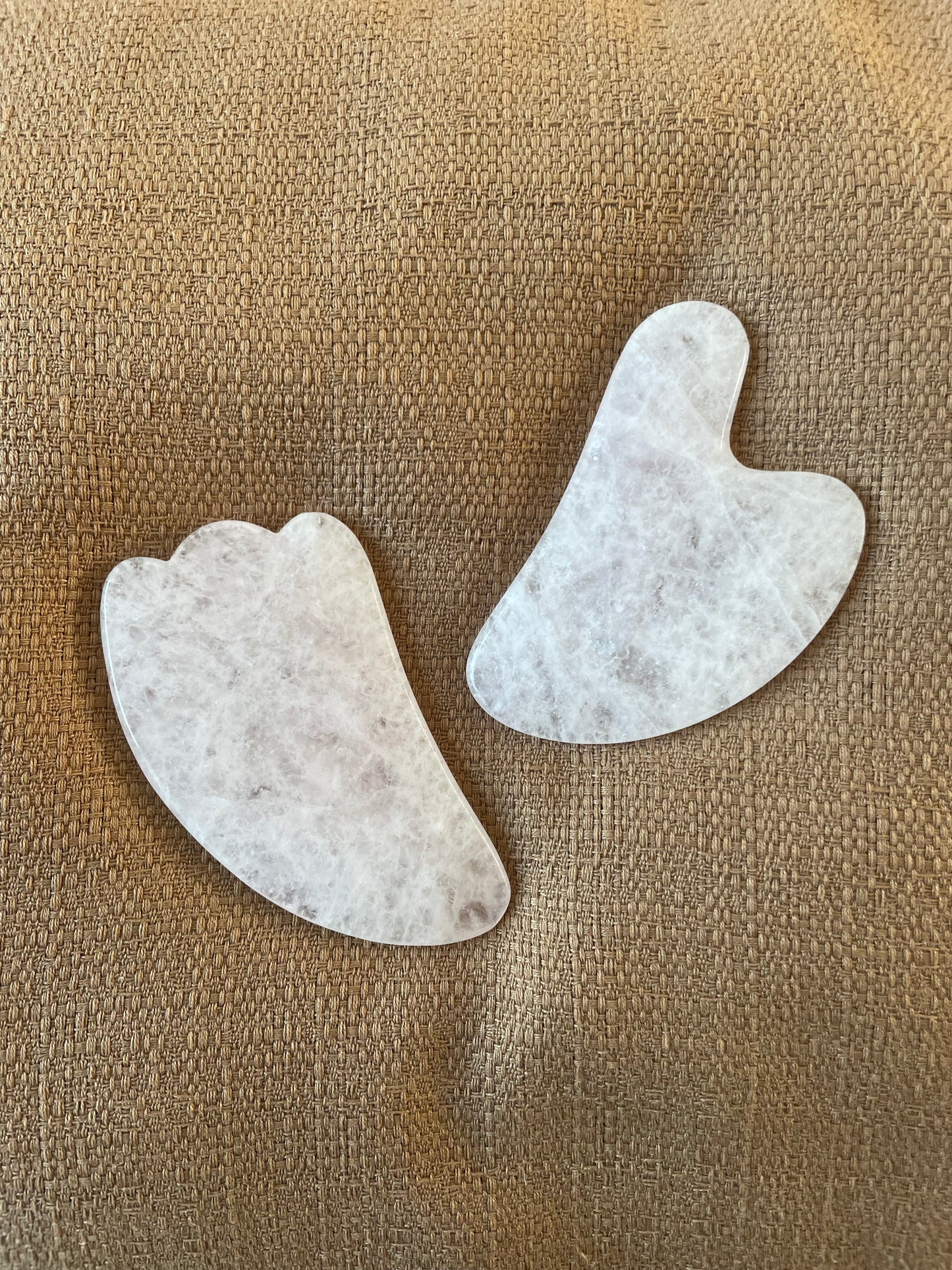 A Pure Mind | Gua sha Heart rosa kvarts