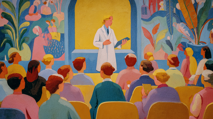 En aften med gynækolog Ditte Trolle på Folkeuniversitetet