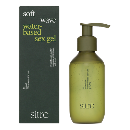 Sitre vandbaseret glidecreme med økologisk aloe vera – intim fugtgivende gel