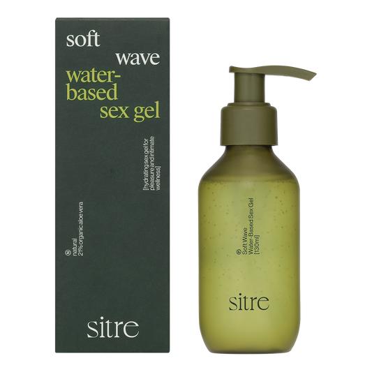 Sitre vandbaseret glidecreme med økologisk aloe vera – intim fugtgivende gel