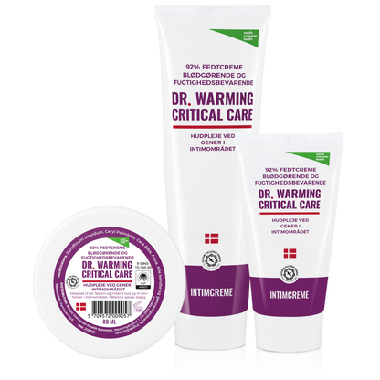 Dr. Warming | Critical Care fedtcreme til intim og sart hud